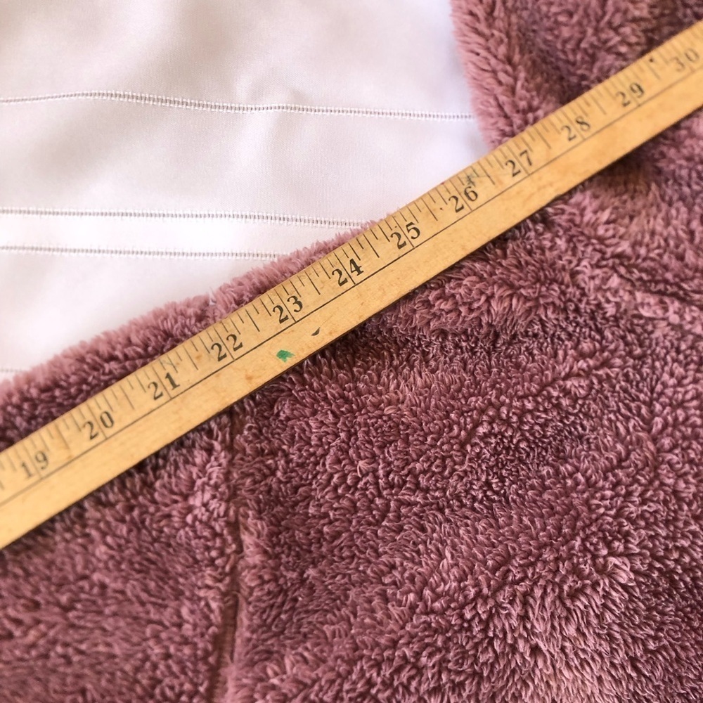 Bluenotes Dusty Rose Hooded Sweater Plush and Cozy - Picture 5 of 11